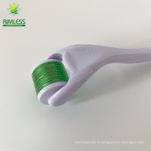 Micro Derma Roller pour la croissance des cheveux avec 540 aiguilles